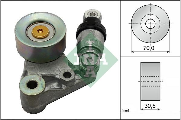 INA Βραχίονας σύσφιγξης, ιμάντας poly-V 534 0629 10 534 0629 10 Βραχίονας σύσφιγξης NISSAN KUBISTAR INA