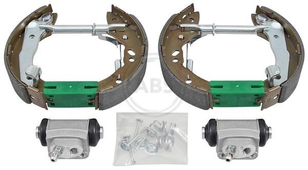 A.B.S. Remmenset, trommelrem 111464 A.B.S. 111464 Remmenset, trommelrem HYUNDAI Pony Hatchback (X-2) 1.5 72 Pk 1990