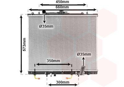 Radiador, arrefecimento do motor VAN WEZEL 32002156 VAN WEZEL 32002156 Radiador arrefecimento do motor Mitsubishi PAJERO SPORT 2005