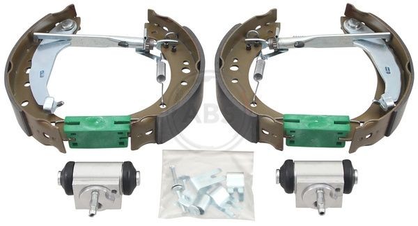 A.B.S. Σετ φρένων, ταμπουρόφρενα 111523 A.B.S. 111523 Σετ φρένων, ταμπουρόφρενα MITSUBISHI Colt VI CZC Cabrio (RG) 1.5 Turbo (Z37A) 150 PS 2007