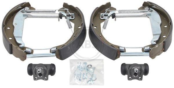 A.B.S. Pidurikomplekt, trummelpidur 111538 A.B.S. 111538 Pidurikomplekt, trummelpidur Opel Astra F35 odava hinnaga