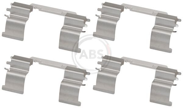 A.B.S. Accessoireset, schijfremblok 1888Q A.B.S. 1888Q Accessoireset, schijfremblok Chevrolet Aveo T300 prijs