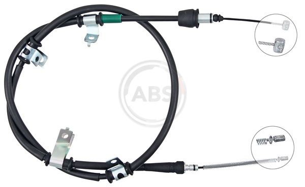Tautrekk, håndbremse A.B.S. K16003 A.B.S. K16003 Håndbremsekabel HYUNDAI ix35 2020