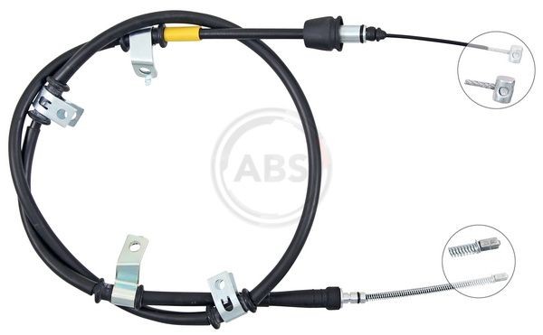 A.B.S. Handbremsseil K16004 A.B.S. K16004 BEDFORD ASTRAMAX Handbremsseil Kosten