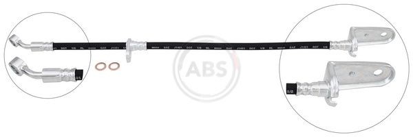 A.B.S. Bremžu šļūtene SL 6799 A.B.S. SL 6799 orģinālās Bremžu šļūtenes Civic VIII Sedan (FD, FA) cena