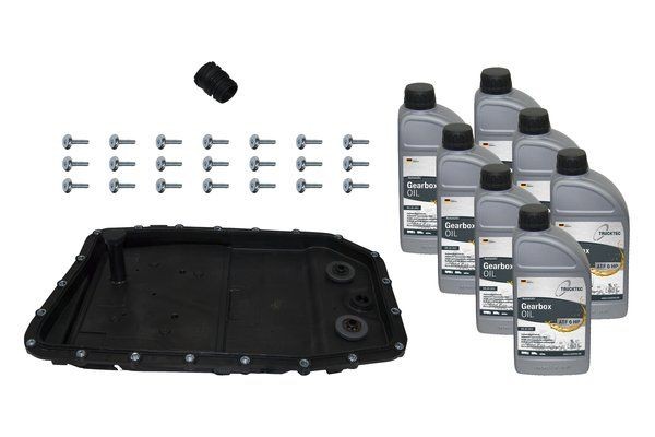 TRUCKTEC AUTOMOTIVE Automātiskās pārnesumkārbas eļļas maiņas komplekts 08.25.065 08.25.065 Hidrofiltrs automātiskā pārnesumkārba MAZDA B Sērija TRUCKTEC AUTOMOTIVE