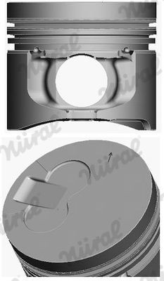 NÜRAL Pistone motore 87-444207-10 NÜRAL 87-444207-10 Pistone motore Mitsubishi Pajero Sport SUV prezzo