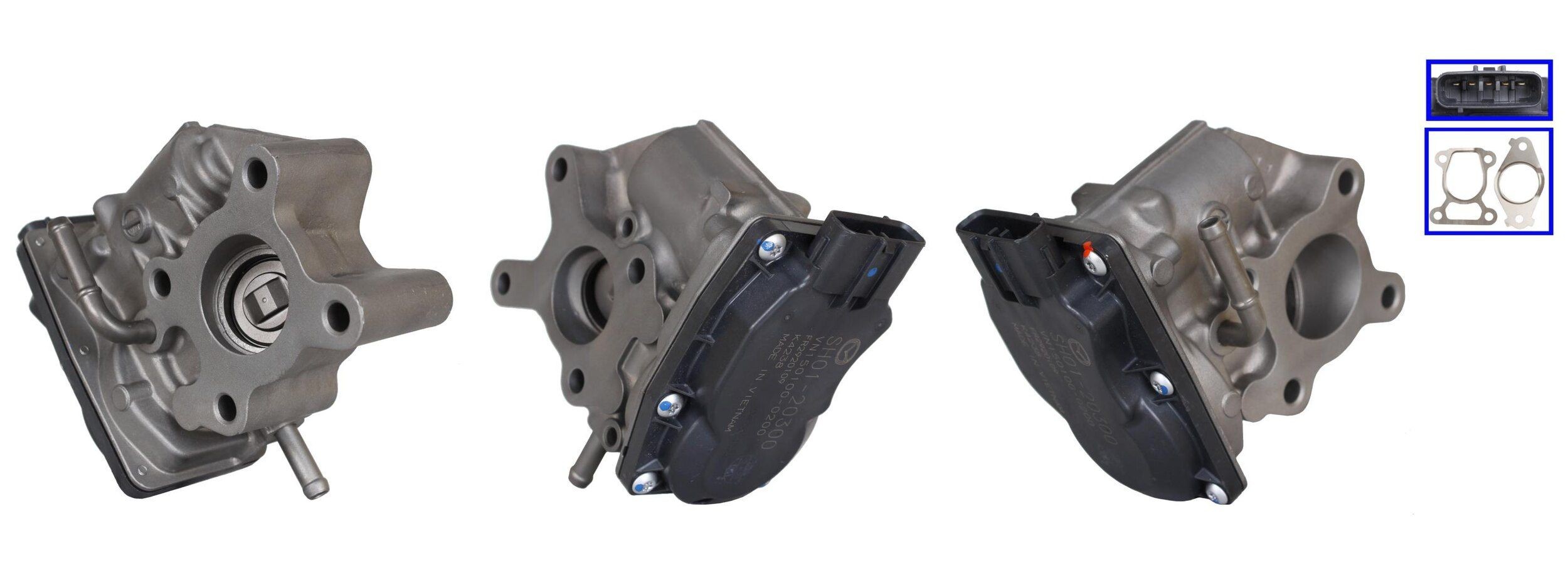 ELSTOCK Izpl. gāzu recirkulācijas vārsts 73-0292 73-0292 EGR vārsts MAZDA 6 ELSTOCK