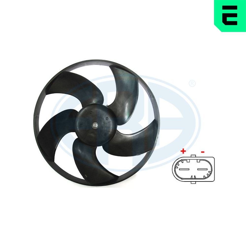 ERA Motoventilateur 352009 352009 Ventilateur de radiateur ERA JEEP WRANGLER
