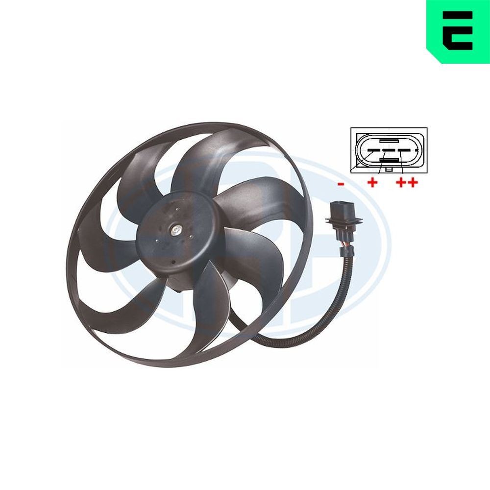ERA Motoventilateur 352036 352036 Ventilateur de radiateur SEAT ALHAMBRA ERA