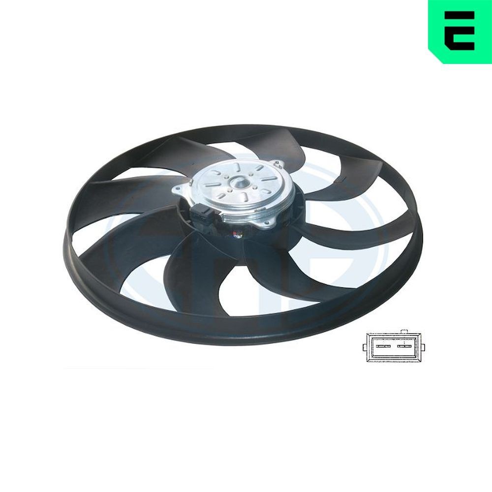 Ventilátor chladenia motora ERA 352075 ERA 352075 Ventilátor chladiča SAAB 9-3 2005