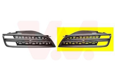 VAN WEZEL Grill 3329511 VAN WEZEL 3329511 Grill NISSAN Micra III Hatchback (K12) 1.0 16V 65 hj 2008