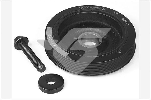 HUTCHINSON Remskivesæt, krumtapaksel DP011S DP011S Remskive til krumtapaksel FIAT STILO HUTCHINSON
