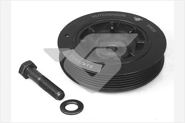 HUTCHINSON Remskivesett, veivaksel DP038S Remskive veivaksel OPEL HUTCHINSON DP038S