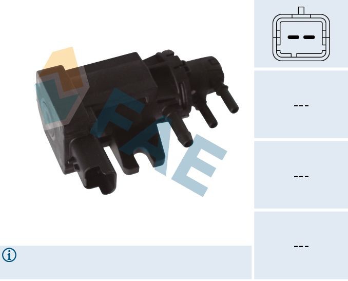FAE Trykkomformer, turbolader 56038 Trykkomformer turbolader FAE Nissan 350 Z 56038