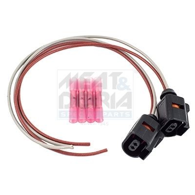 MEAT & DORIA Cable Repair Set, licence plate light 25142 Seat 5P1 Number plate light bulb 25142 MEAT & DORIA