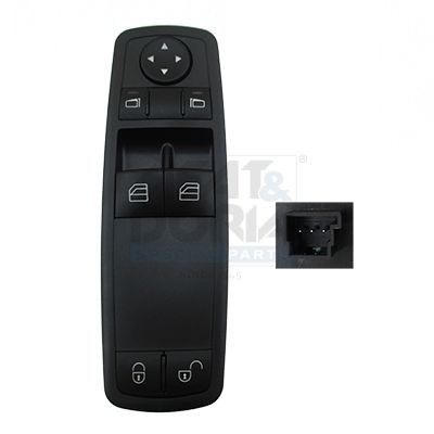 Bouton de lève-vitre MEAT & DORIA 26083 MEAT & DORIA 26083 Commande de lève-vitre Daewoo MATIZ 2001