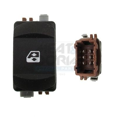 MEAT & DORIA Bouton de lève-vitre 26111 Platine lève-vitre MEAT & DORIA MODUS 26111 pas cher