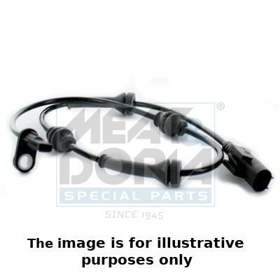 MEAT & DORIA Devējs, Riteņu griešanās ātrums 90615A1 90615A1 MEAT & DORIA ABS devējs Alfa Romeo lēti