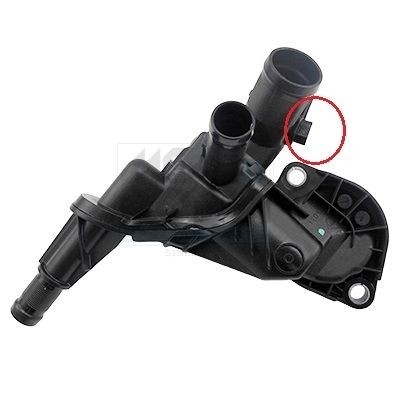 MEAT & DORIA Kühlwasserthermostat 92858 92858 Thermostat MEAT & DORIA RENAULT DUSTER