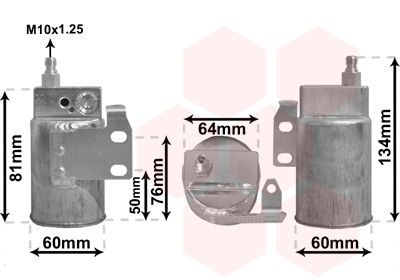 VAN WEZEL Kuivati, kliimaseade 3700D143 Kuivati kliimaseade VAN WEZEL COMBO 3700D143 odav