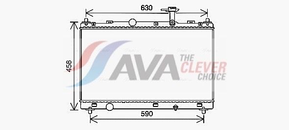 AVA COOLING SYSTEMS Radiators, Motora dzesēšanas sistēma SZ2147 AVA COOLING SYSTEMS SZ2147 Ūdens radiatori Suzuki SX4 S-Cross lēti