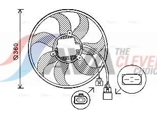 AVA COOLING SYSTEMS Ventola radiatore VN7537 VN7537 Ventola radiatore AUDI A8 AVA COOLING SYSTEMS costo
