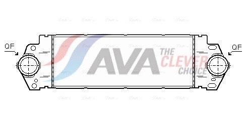 AVA COOLING SYSTEMS Ιντερκούλερ VNA4233 AVA COOLING SYSTEMS VNA4233 Ιντερκούλερ VW T5 Φορτηγό πλατφόρμα τιμες