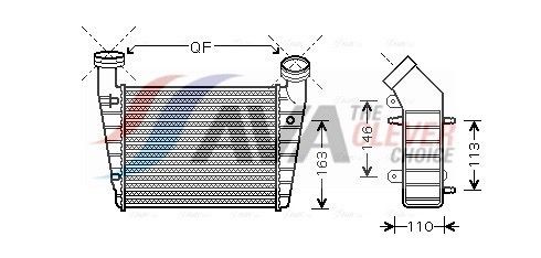 AVA COOLING SYSTEMS Ladeluftkühler VNA4238 VNA4238 AVA COOLING SYSTEMS Ladeluftkühler Preis