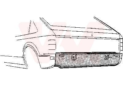 VAN WEZEL Painel traseiro 3727136 VAN WEZEL 3727136 Revestimento traseiro VAUXHALL preço