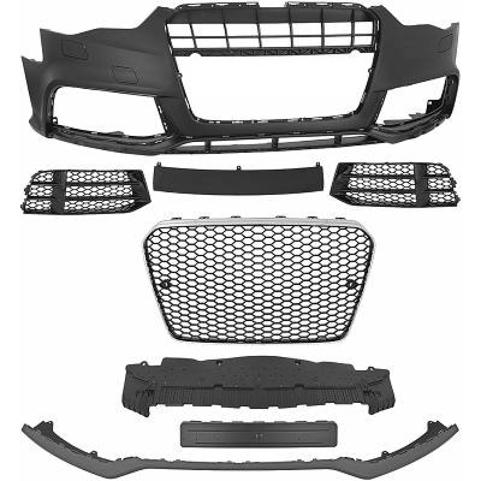 DIEDERICHS Støtfangersett 1045750 Frontfanger og bakfanger Audi 8T3 1045750 DIEDERICHS