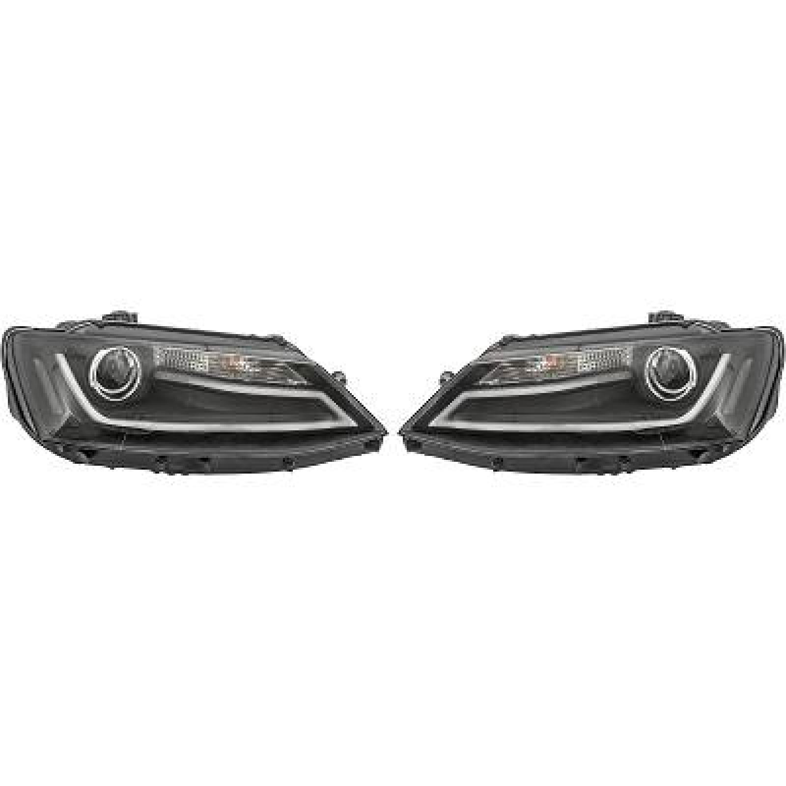 Headlight set DIEDERICHS 2233586 DIEDERICHS HD Tuning 2233586 2012 VW JETTA headlights