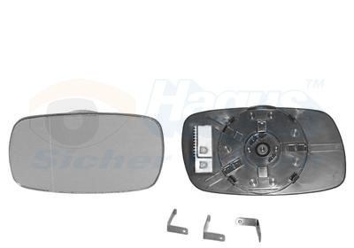 VAN WEZEL Spejlglas, udvendig spejl 3735836 VAN WEZEL 3735836 Opel Astra F Spejlglas pris