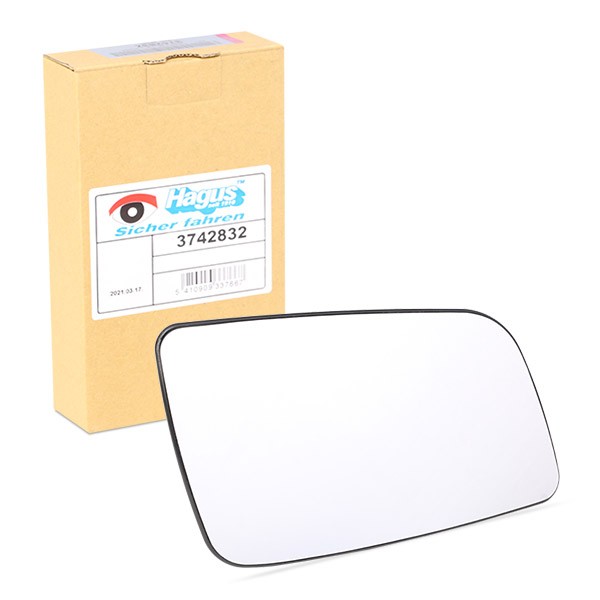 VAN WEZEL Spiegelglas, buitenspiegel 3742832 Spiegelglas VAN WEZEL VAUXHALL 3742832