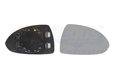VAN WEZEL Spejlglas, udvendig spejl 3750838 VAN WEZEL 3750838 Sidespejl glas Opel Corsa D billig