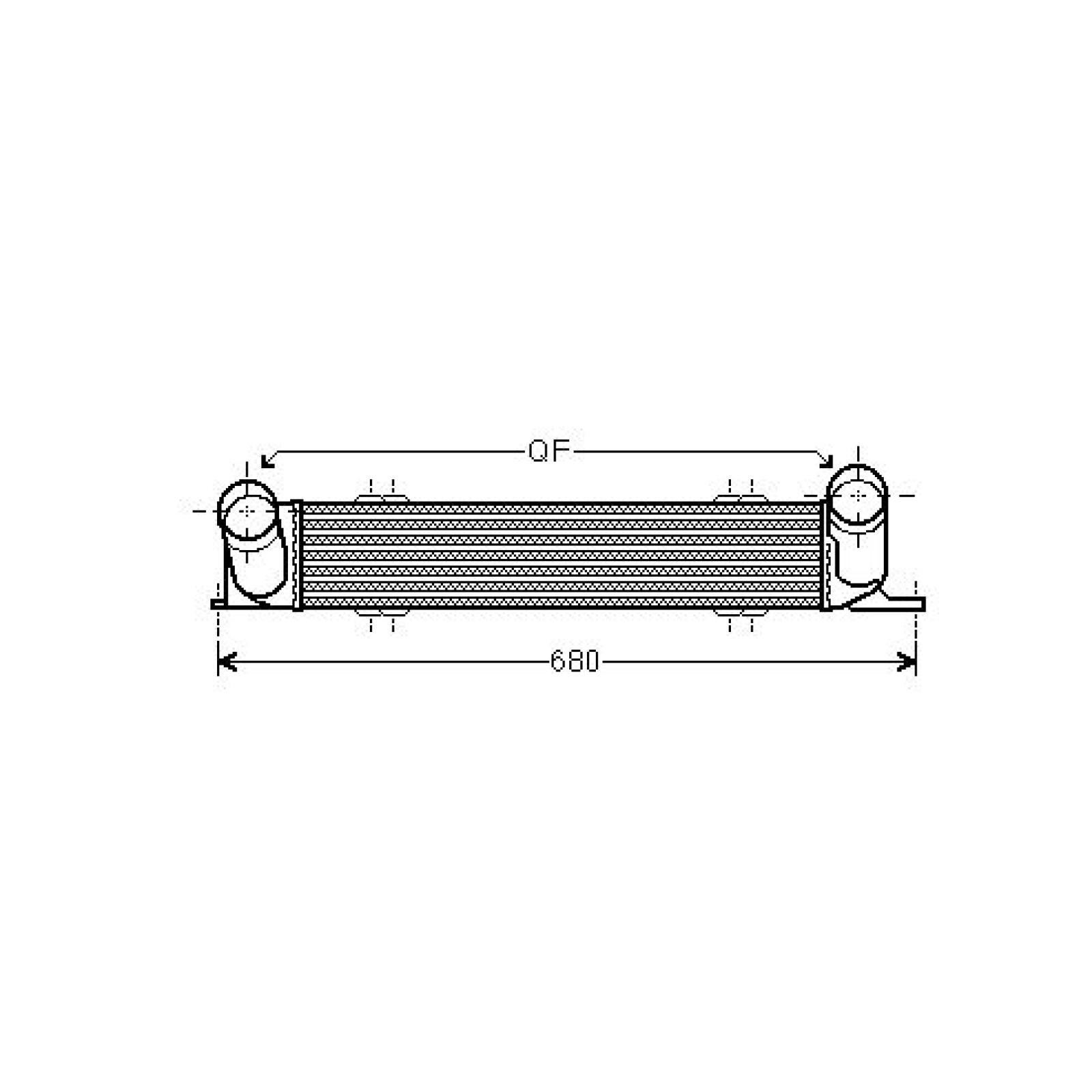 DIEDERICHS Intercooler DCA1113 DIEDERICHS DCA1113 Radiator intercooler BMW 1-serie E81 pris