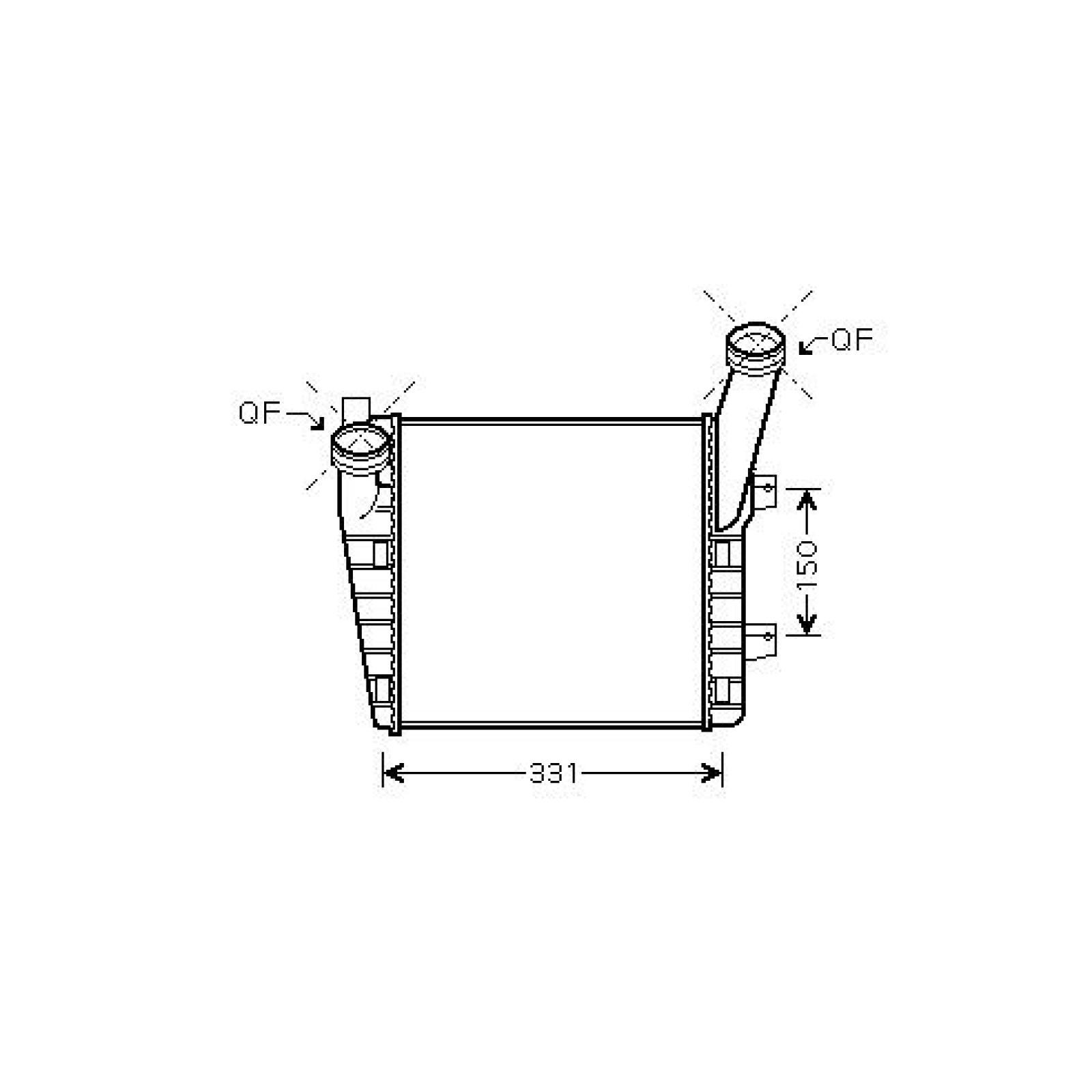 DIEDERICHS Ιντερκούλερ DCA1122 Ιντερκούλερ AUDI DIEDERICHS DCA1122