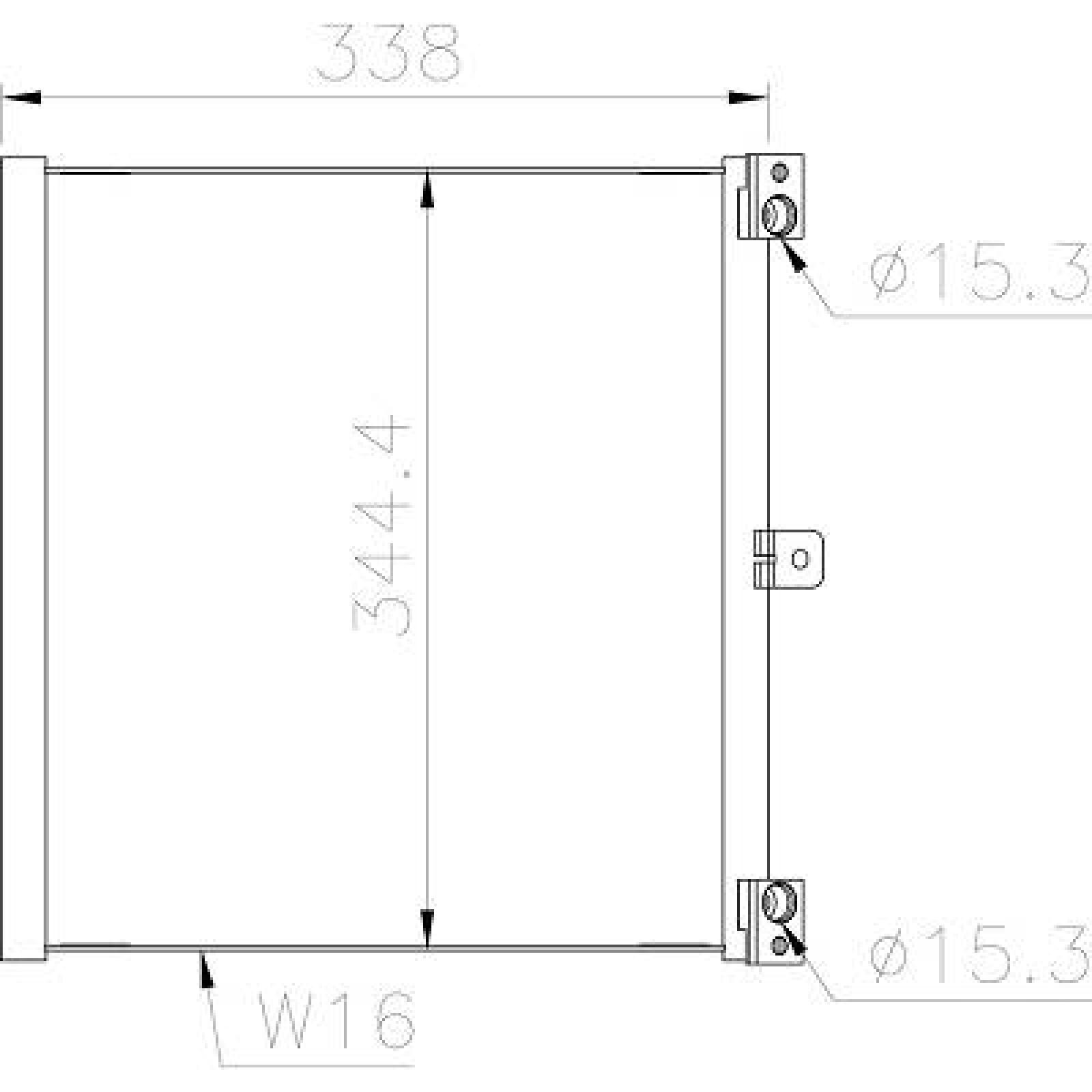 Kondensaator, kliimaseade DIEDERICHS DCC1952 DIEDERICHS DCC1952: Kliimaradiaator Porsche 911 2017