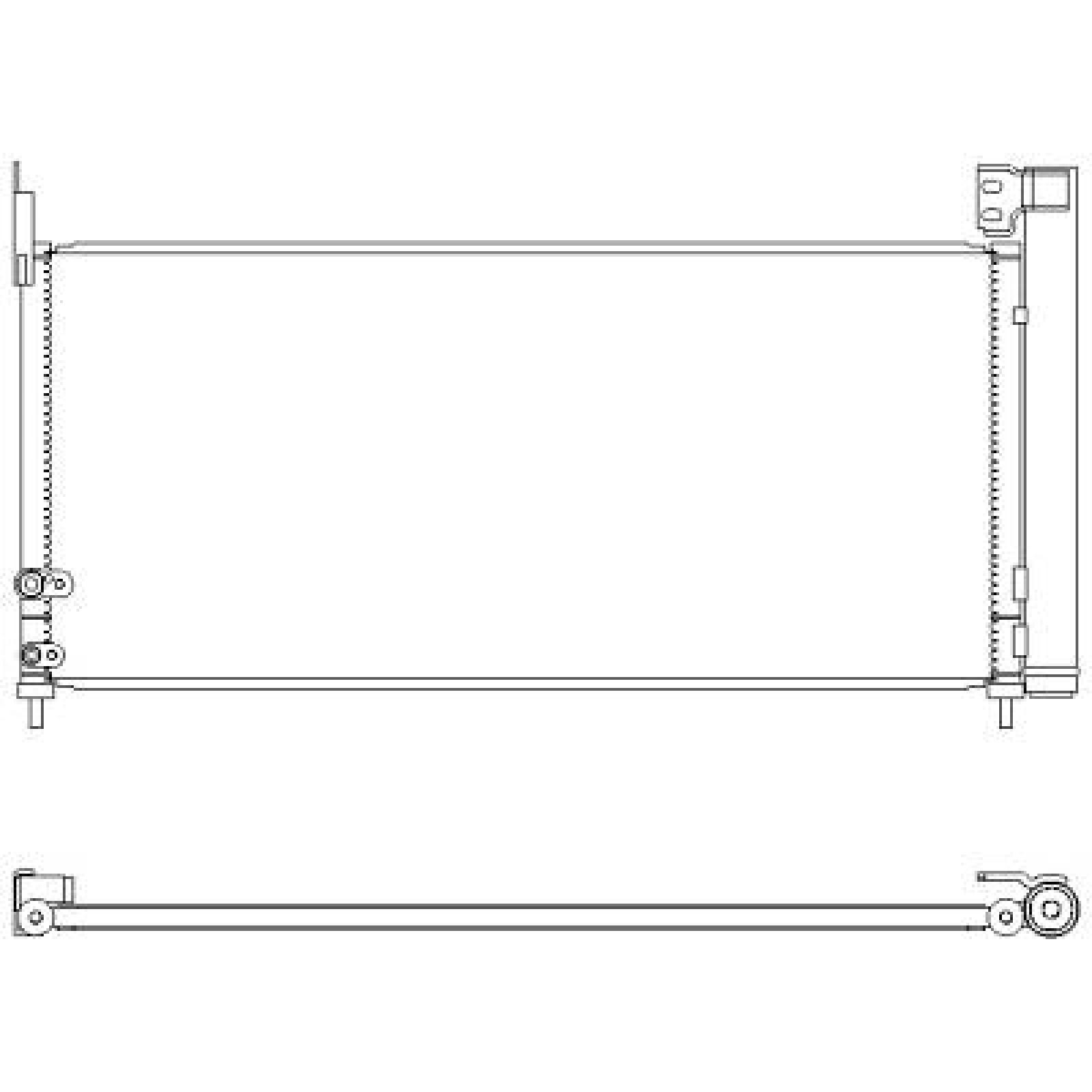 DIEDERICHS Condensatore climatizzatore DCC1959 DCC1959 costo Radiatore aria condizionata DIEDERICHS TOYOTA AYGO