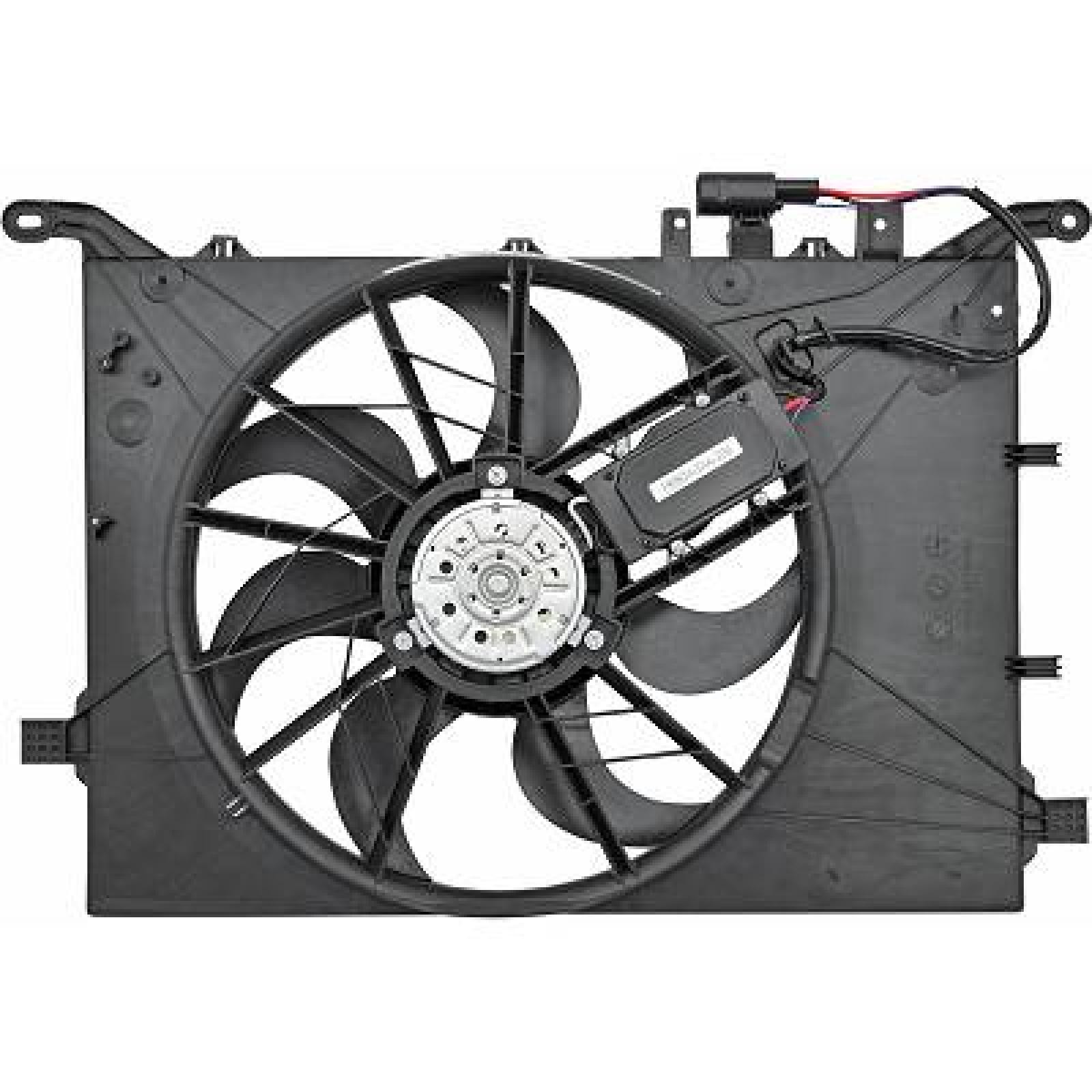 DIEDERICHS Køleventilator DCL1287 DIEDERICHS DCL1287 CTS II Sedan (GMX322) Ventilator til motorkøling pris
