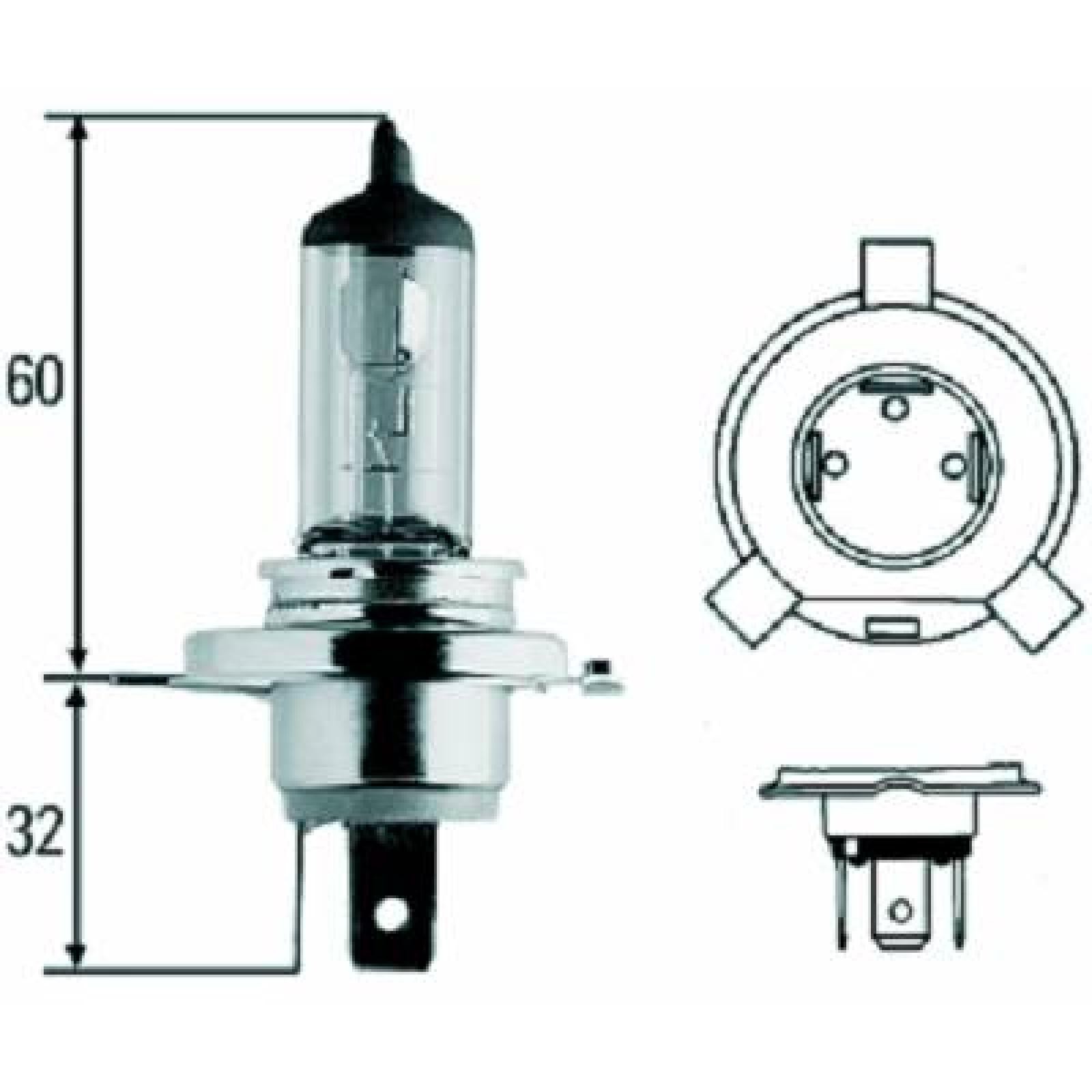 DIEDERICHS Gloeilamp, verstraler LID10009 DIEDERICHS LID10009 Gloeilamp mistlicht Civic II SF prijs