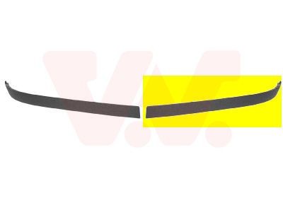 VAN WEZEL Spoileri 3777503 VAN WEZEL 3777503 Opel Combo C Tour etuspoileri hinta