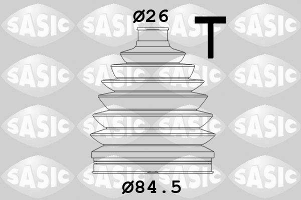 SASIC Jeu de joint-soufflet, arbre de commande 1906067 1906067 Soufflet de cardan HYUNDAI i10 SASIC