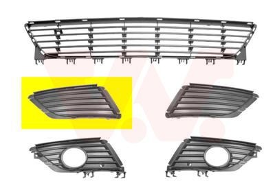 VAN WEZEL Ventilatiegrille, bumper 3779592 Bumper grill VAN WEZEL VECTRA 3779592 goedkoop