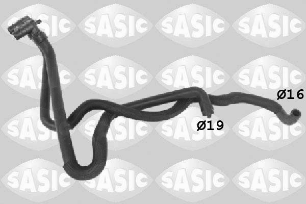 Jahutusvoolik SASIC 3400218 SASIC 3400218 PEUGEOT PARTNER 2001 Jahutusvoolik