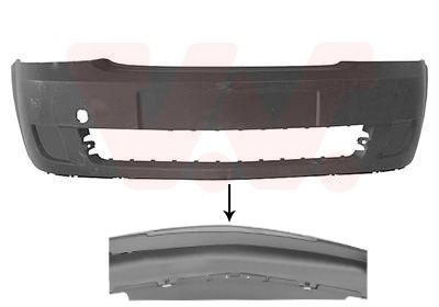 Bumper VAN WEZEL 3781574 VAN WEZEL 3781574 Achterbumper en voorbumper voor en achter Opel MERIVA 2004