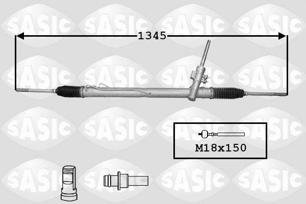 Tandstang SASIC 7176060 SASIC 7176060: Tandstang Volvo S80 2010