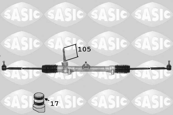 SASIC Steering rack 7376010 7376010 SASIC steering rack for CHEVROLET CORVETTE