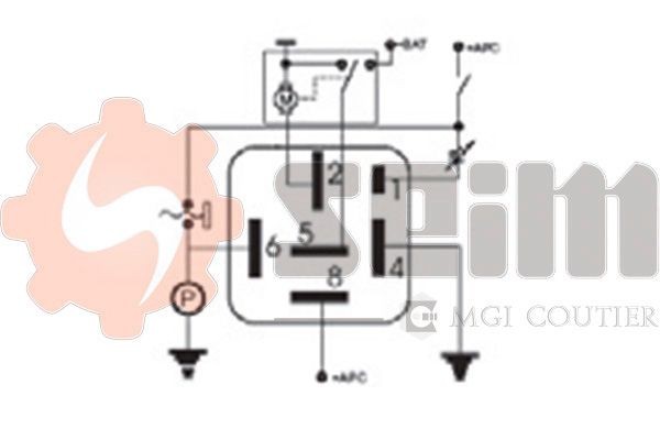 SEIM Scheibenwischer-Relais 105370 Relais Wisch-Wasch Intervall SEIM Schrägheck 105370 günstig