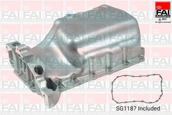 FAI AutoParts Cárter do óleo PAN018 PAN018 Cárter do motor FAI AutoParts INFINITI Q30